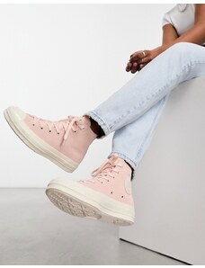 Converse - Chuck 70 Hi - Sneakers alte in pelle rosa