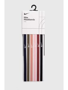 Nike cerchietti Jacquard 2.0 pacco da 6 colore rosa
