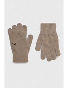 Nike guanti Knit Swoosh colore beige