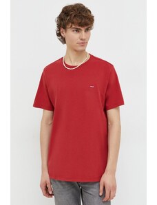 Levi's t-shirt in cotone uomo colore rosso
