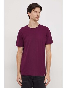 United Colors of Benetton t-shirt in cotone uomo colore violetto