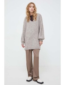 Bruuns Bazaar maglione in misto lana donna colore beige