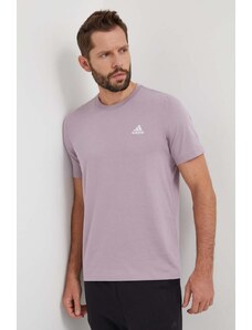 adidas t-shirt in cotone uomo colore rosa IS1316
