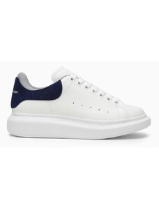 Alexander McQueen Sneaker Oversize bianca e blu navy