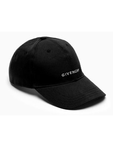 Givenchy Cappello da baseball nero con ricamo logo