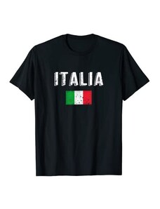 T-Shirt Italia Regalo Bandiera Nazionale Italiana Maglietta