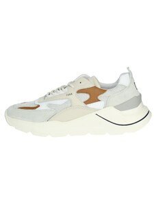 Sneakers basse Uomo D.A.T.E. M381-FG-NT-WI Pelle/Tessile Beige -
