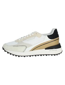 Sneakers basse Uomo D.A.T.E. M381-LM-DR-WI Pelle/Tessile Bianco -