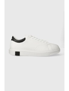 Armani Exchange sneakers in pelle colore bianco XUX123 XV534 K488