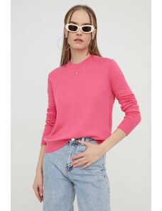 Tommy Jeans maglione donna colore rosa