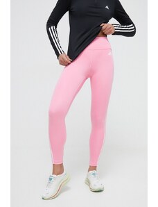 adidas Performance leggings da allenamento Train Essentials colore rosa con applicazione IS2164