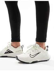 Nike Running - Juniper Trail GTX - Sneakers bianco sporco e verde luminoso