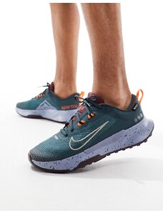 Nike Running Nike - Juniper Trail 2 GTX - Sneakers kaki e arancioni-Neutro