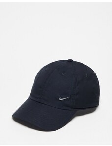 Nike - Futura - Cappellino nero con logo in metallo