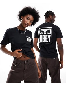 Obey - Icon Eyes 2 - T-shirt unisex nera-Nero