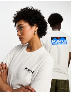 Kavu Klear - Above Etch - T-shirt bianca unisex-Bianco