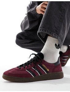 adidas Originals - Handball Spezial - Sneakers granata e nere-Nero