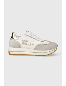 Love Moschino sneakers colore bianco JA15054G1IIND10A JA15274G1IJC410B