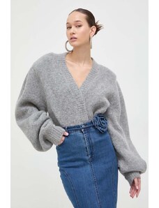 Rotate maglione in lana donna colore grigio