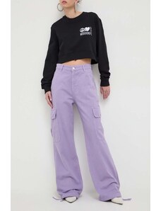 Moschino Jeans jeans donna colore violetto