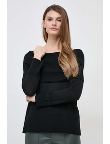 Max Mara Leisure maglione in lana donna colore nero