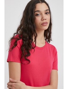 United Colors of Benetton t-shirt in cotone donna colore rosa