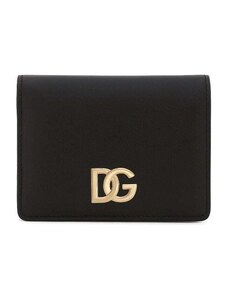 Dolce & Gabbana Portafoglio bi-fold con placca logo