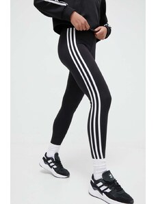 adidas Originals leggings 3-Stripe Leggings donna colore nero con applicazione IP2968