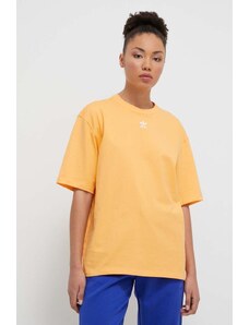 adidas Originals t-shirt in cotone donna colore arancione IR5933