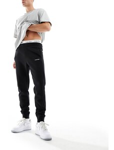 Calvin Klein - Repreve - Joggers neri con logo micro-Nero
