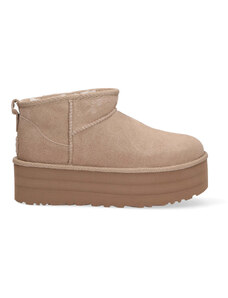 Ugg Boot classic ultra mini platform sand