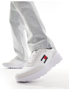 Tommy Jeans - Sneakers bianche tecniche-Bianco