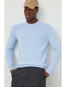United Colors of Benetton maglione in cotone colore blu