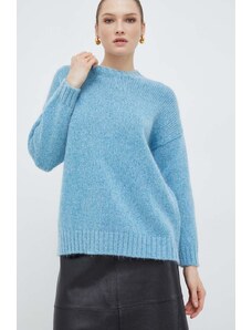 Weekend Max Mara maglione in misto lana donna colore blu