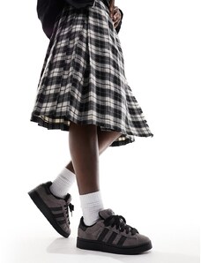 adidas Originals - Campus - Sneakers anni '00 nere e grigie-Nero