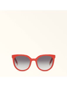 Furla Sunglasses Sfu625 Occhiali Da Sole Grenadine Rosso Acetato Donna