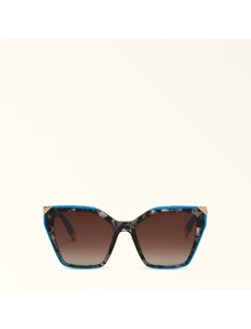 Furla Sunglasses Sfu686 Occhiali Da Sole Havana Marrone Acetato Color-block Donna