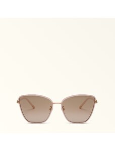 Furla Sunglasses Sfu692 Occhiali Da Sole Quarzo Rosa Metallo + Acetato Donna