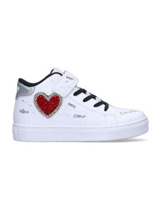 LELLI KELLY Sneaker bambina bianca/nera/rossa/argento SNEAKERS