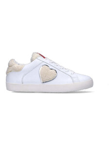 LOVE MOSCHINO Sneaker donna bianca/rossa SNEAKERS