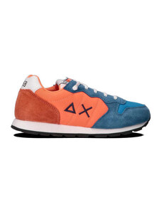 SUN68 Sneaker ragazza azzurra/arancio SNEAKERS