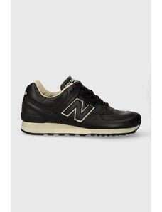 New Balance sneakers in pelle Made in UK colore nero OU576LKK