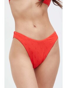 Polo Ralph Lauren slip da bikini colore rosso
