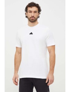 adidas t-shirt in cotone uomo colore bianco IS2854