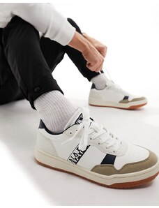Napapijri - Courtis - Sneakers bianche e blu-Bianco