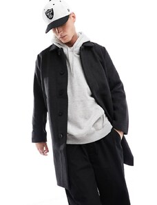 Hollister - Fashion - Cappotto in lana grigio antracite