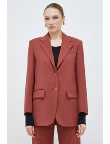 Weekend Max Mara giacca in lana colore rosso
