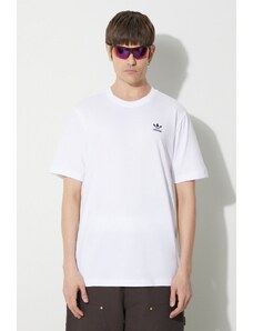 adidas Originals t-shirt in cotone Essential Tee uomo colore bianco IR9691