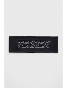 adidas TERREX fascia per capelli colore nero IN4642