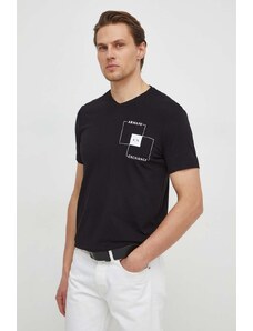 Armani Exchange t-shirt uomo colore nero